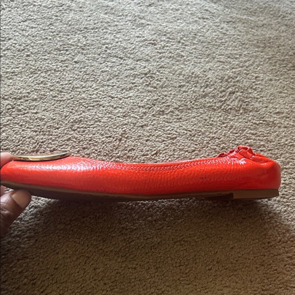 Tory Burch Bright Red Flats - Picture 6 of 11